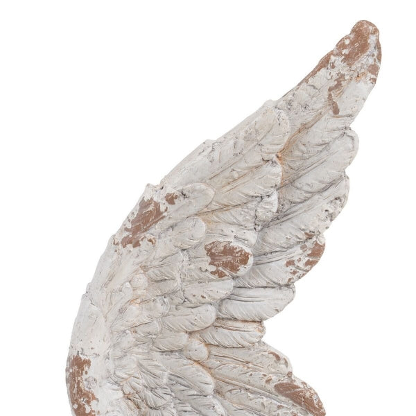 Angel Wing Home Decor Resin Decorative Sculpture - Indoor and Garden Statue (22 x 10 x 62 cm)