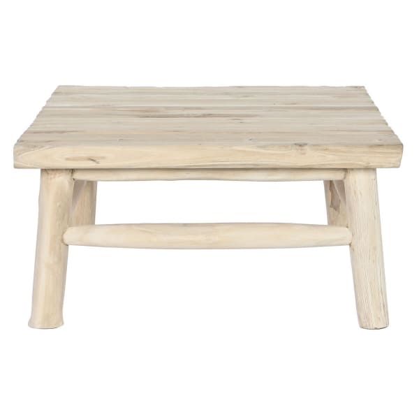 Table Basse Japonaise en Teck Massif