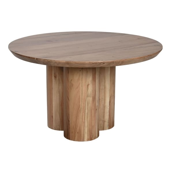 Table Basse Design en Acacia Massif Tripode