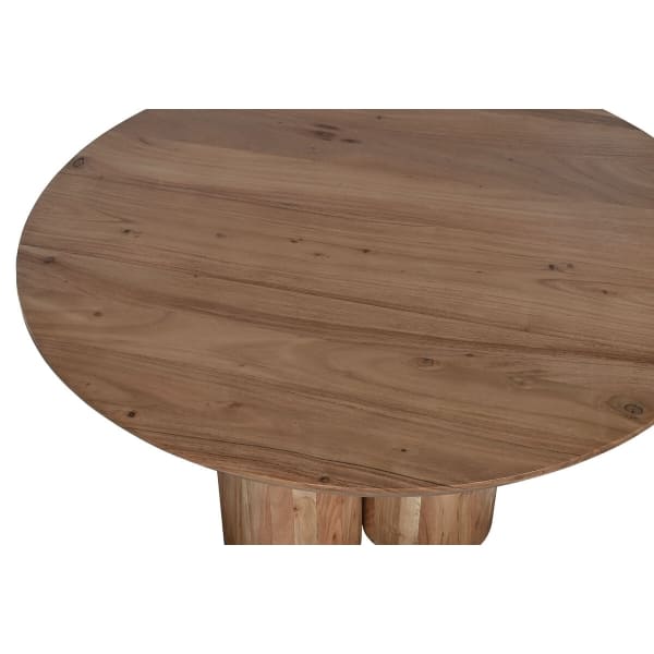 Designer Coffee Table in Solid Acacia Tripod