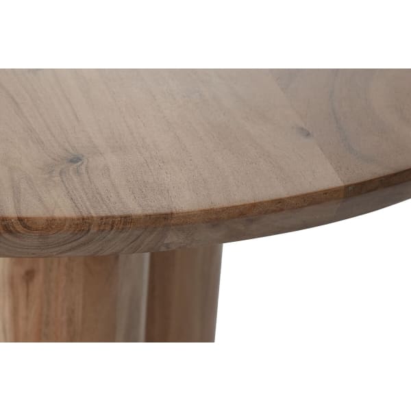 Designer Coffee Table in Solid Acacia Tripod