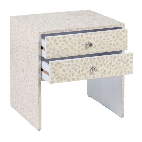 Table de Chevet Nacre Beige