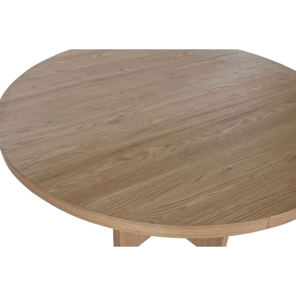 Round Dining Table in Natural Oak