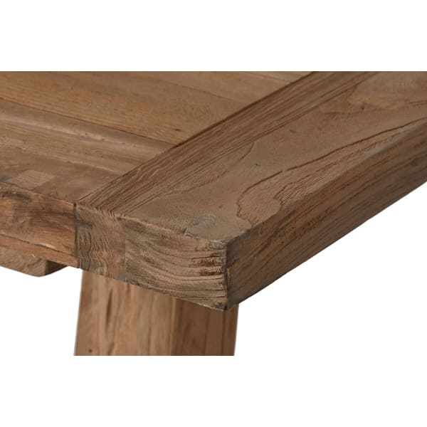 Rustic Natural Teak Dining Table