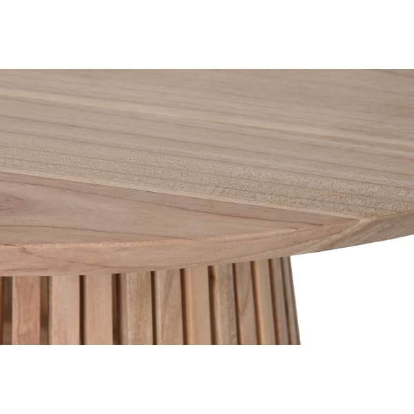 Oval Brown Wood Dining Table from Mindi