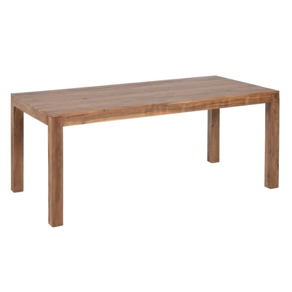 Mesa de comedor de acacia natural