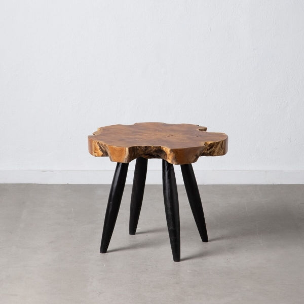 Tables Basses Gigognes Design Africain en Bois Massif de Teck 