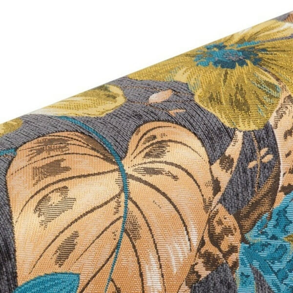 Tête de Lit Tissu Motifs Fleurs Tropicales 160 x 10 x 60 cm