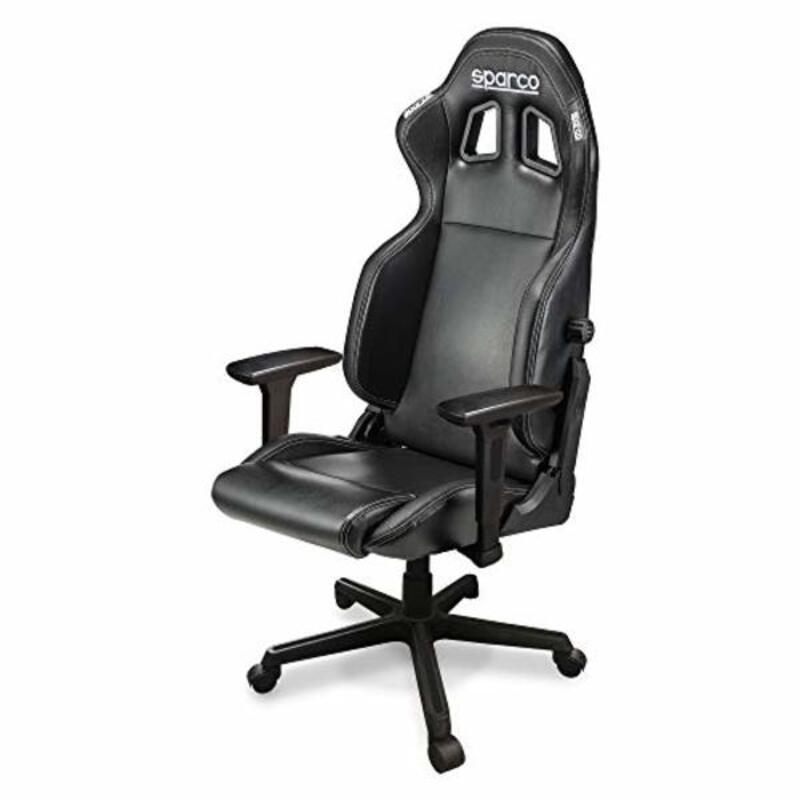 Sparco ICON S00998NRNR Silla Gamer Negra