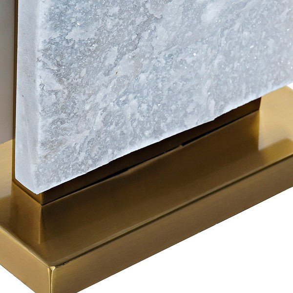 Desk Lamp DKD Home Decor Metal Cloth Marble (38 x 23 x 69 cm)