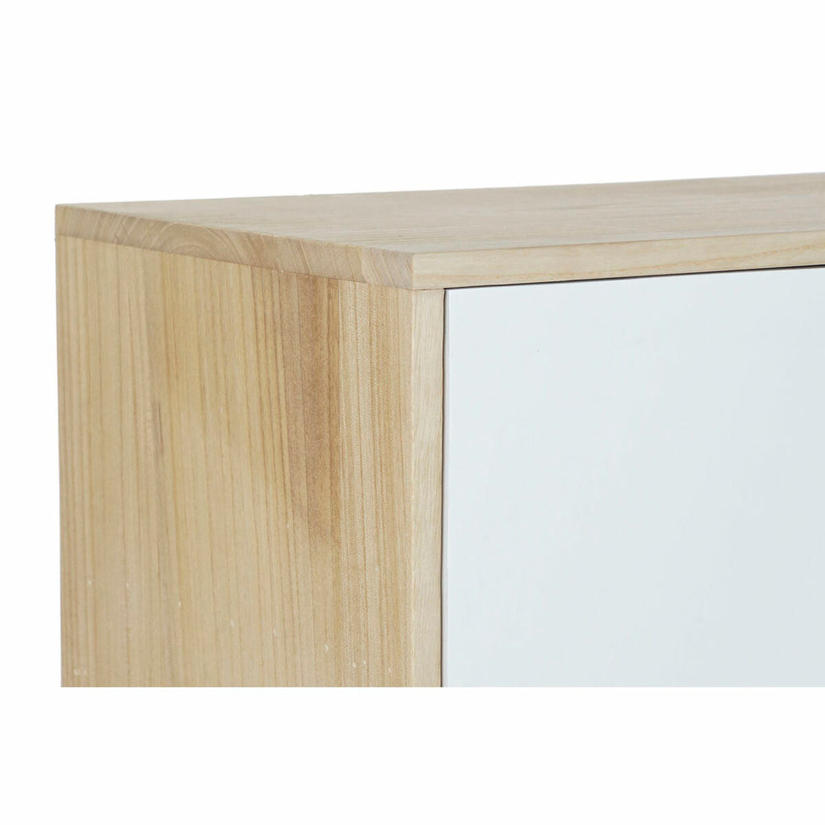 Aparador escandinavo Home Decor madera de Paulownia madera MDF (100 x 35 x 65 cm) 