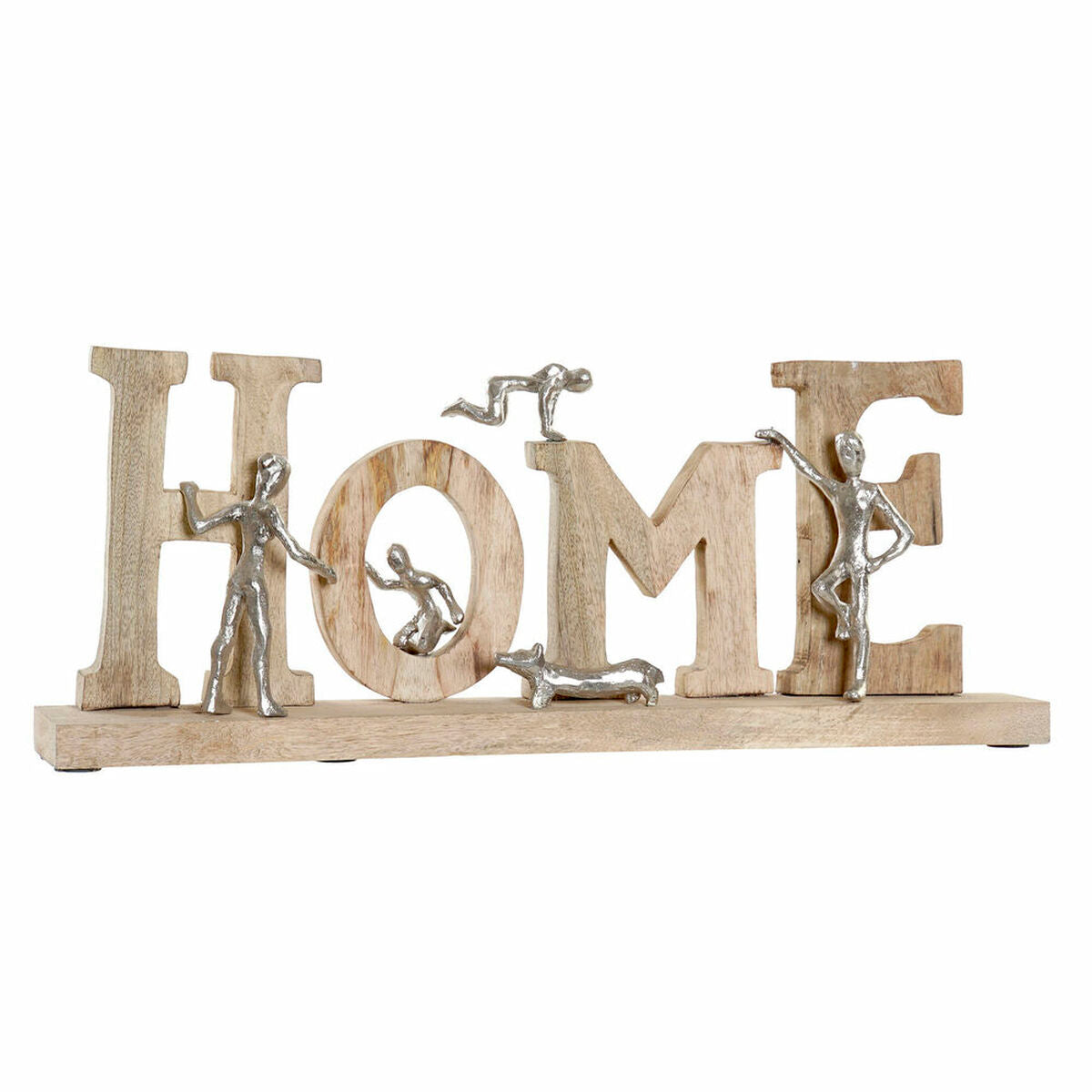 Décoration "HOME" avec Lettres en Bois  (59 x 8 x 24 cm)