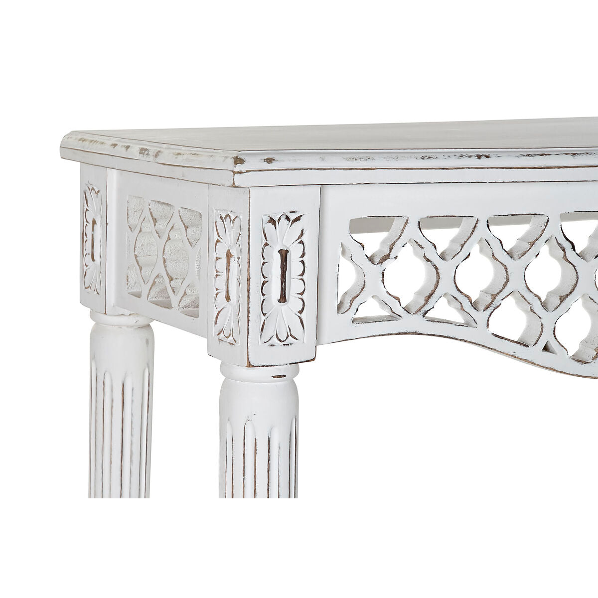 Console DKD Home Decor White Mango wood (108 x 38 x 77 cm)