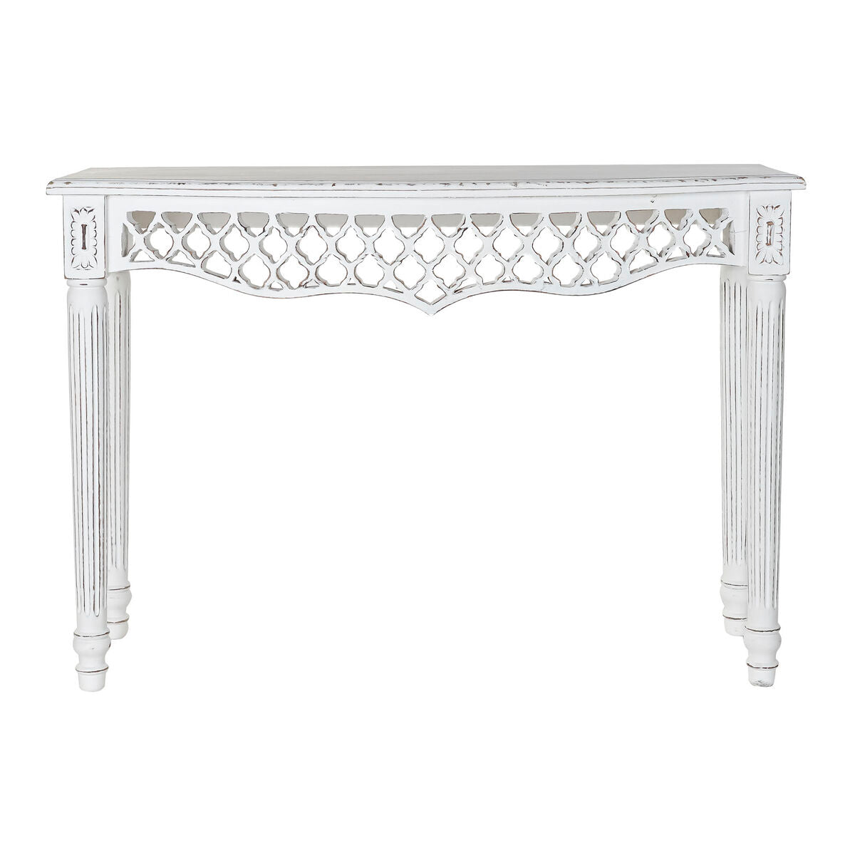 Console DKD Home Decor White Mango wood (108 x 38 x 77 cm)