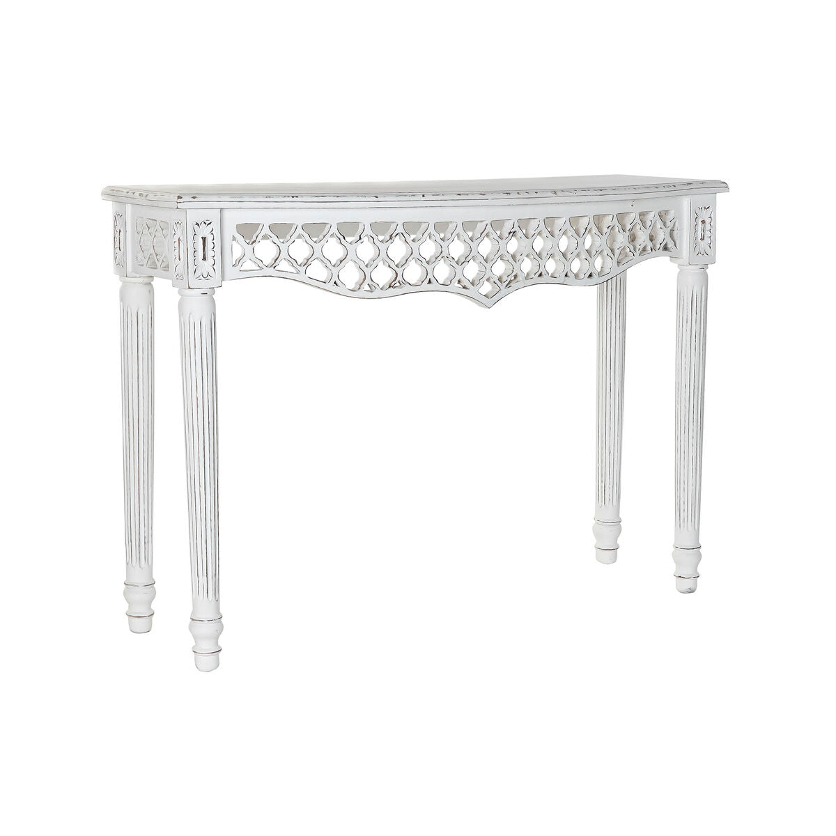 Console DKD Home Decor White Mango wood (108 x 38 x 77 cm)