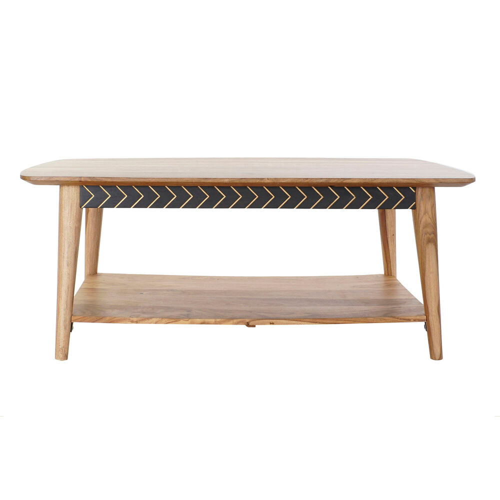 Table Basse Moderne Bois Naturel Home Decor (117 x 60 x 45 cm)