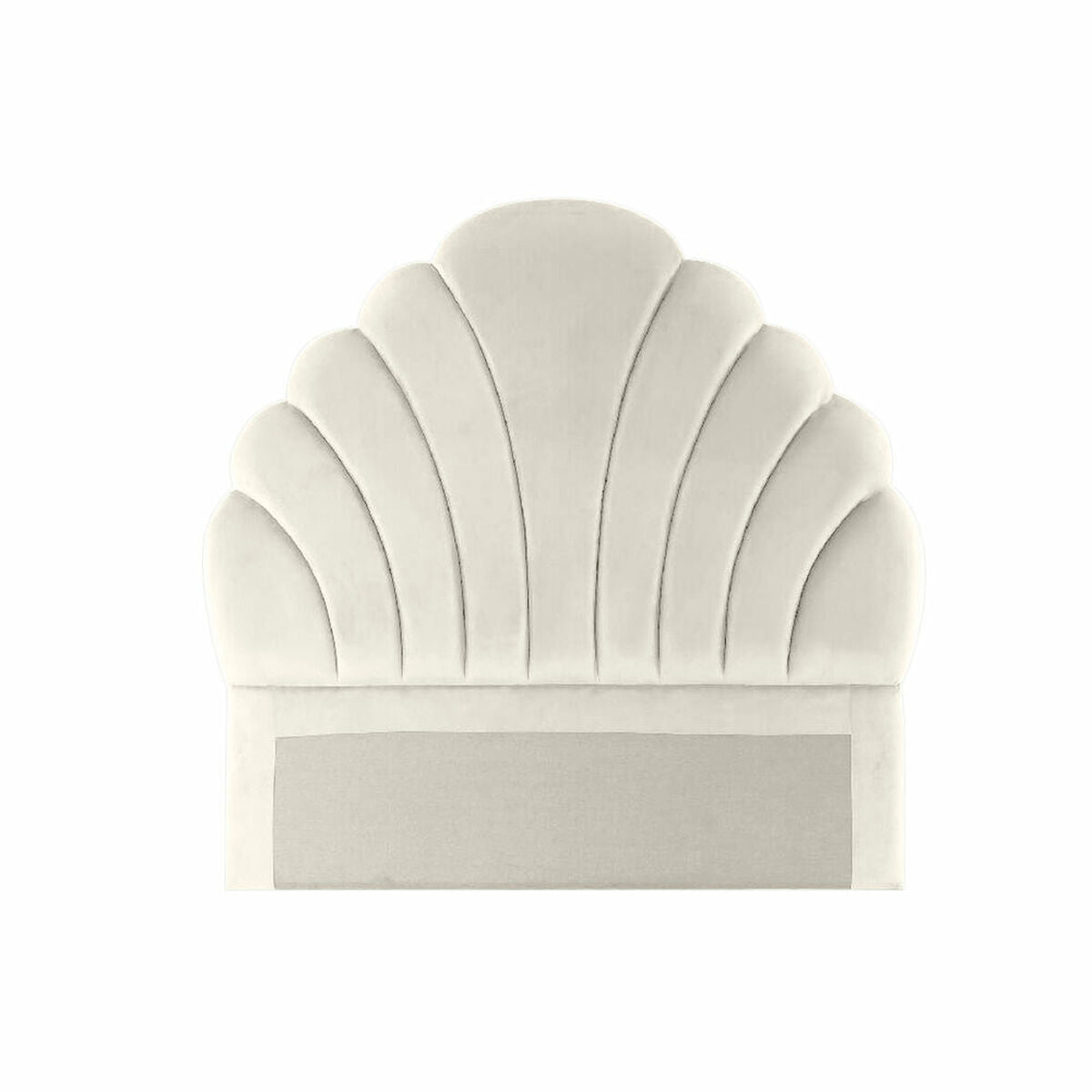 Cabecero DKD Home Decor Poliéster Blanco Madera MDF