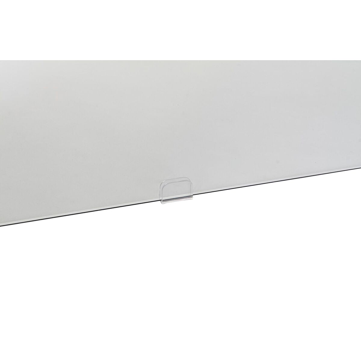 Escritorio Diseño Contemporáneo Home Decor Madera Gris y Cristal Templado (120 x 50 x 76 cm)