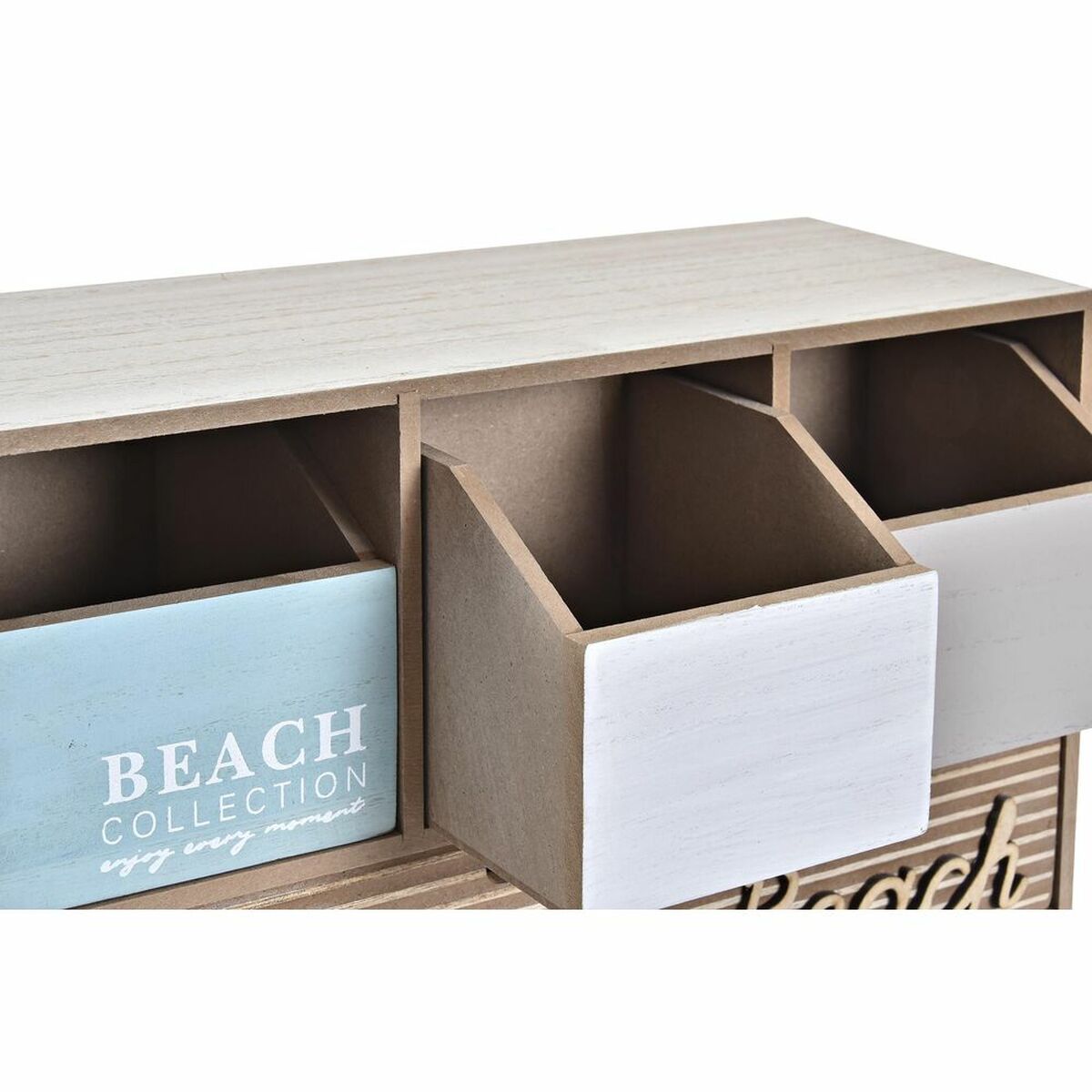 Jewelry box DKD Home Decor Wood Beach (34 x 14 x 24 cm)