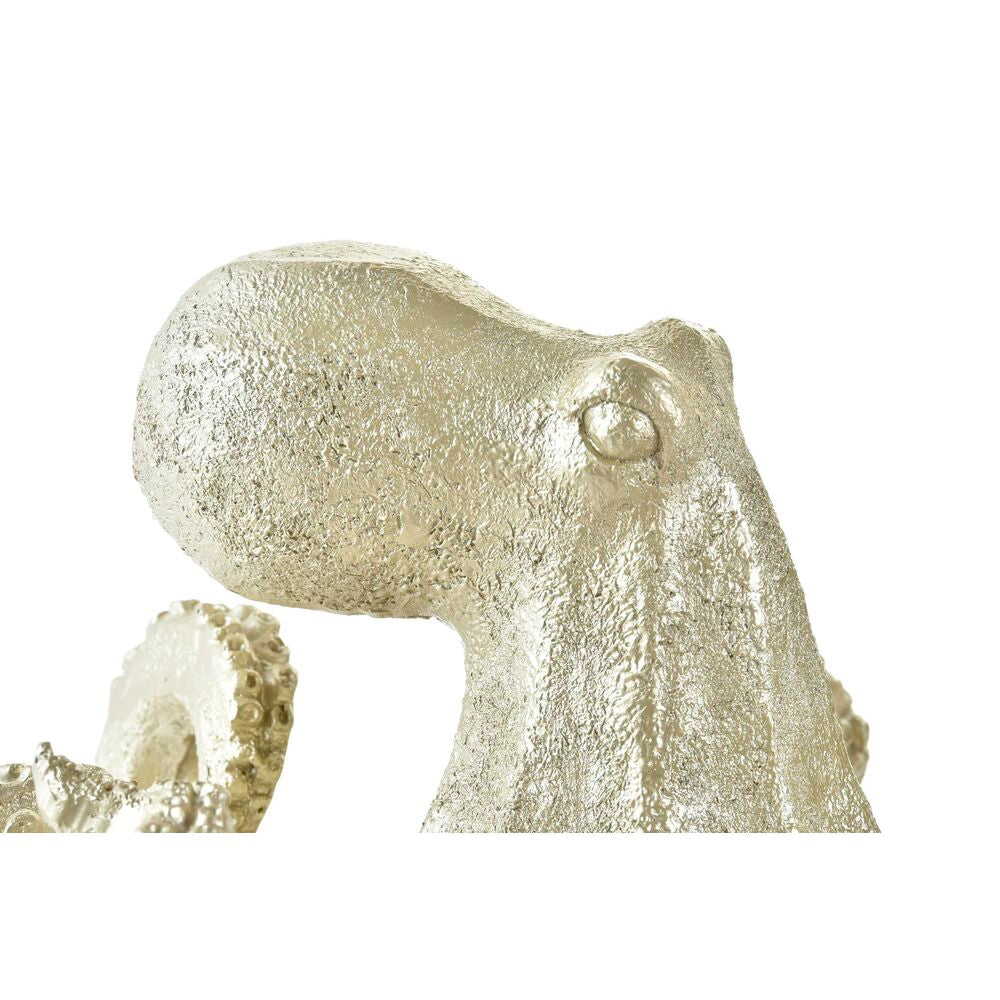 Decorative Figure DKD Home Decor Golden Resin Octopus Mediterranean (25,5 x 24,5 x 15,5 cm)