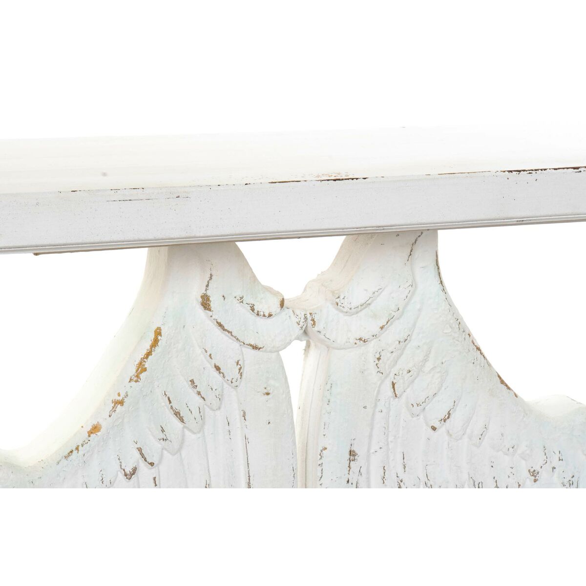 Console DKD Home Decor Wood White (120 x 34 x 85 cm)