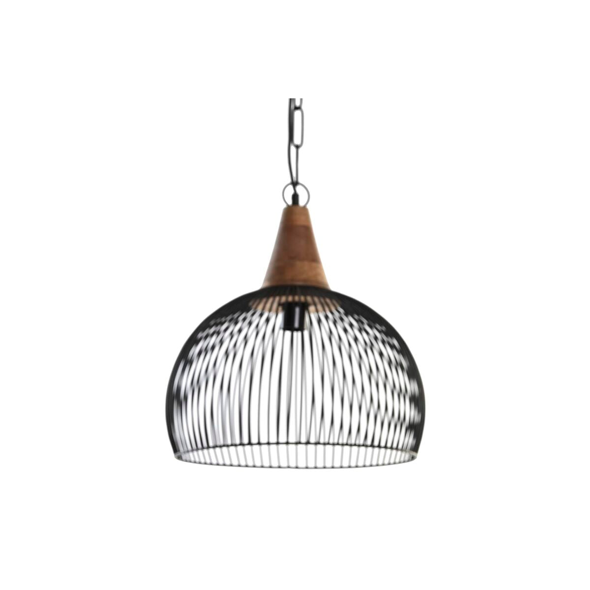 Ceiling Light DKD Home Decor Natural Black 50 W (36 x 36 x 40 cm)