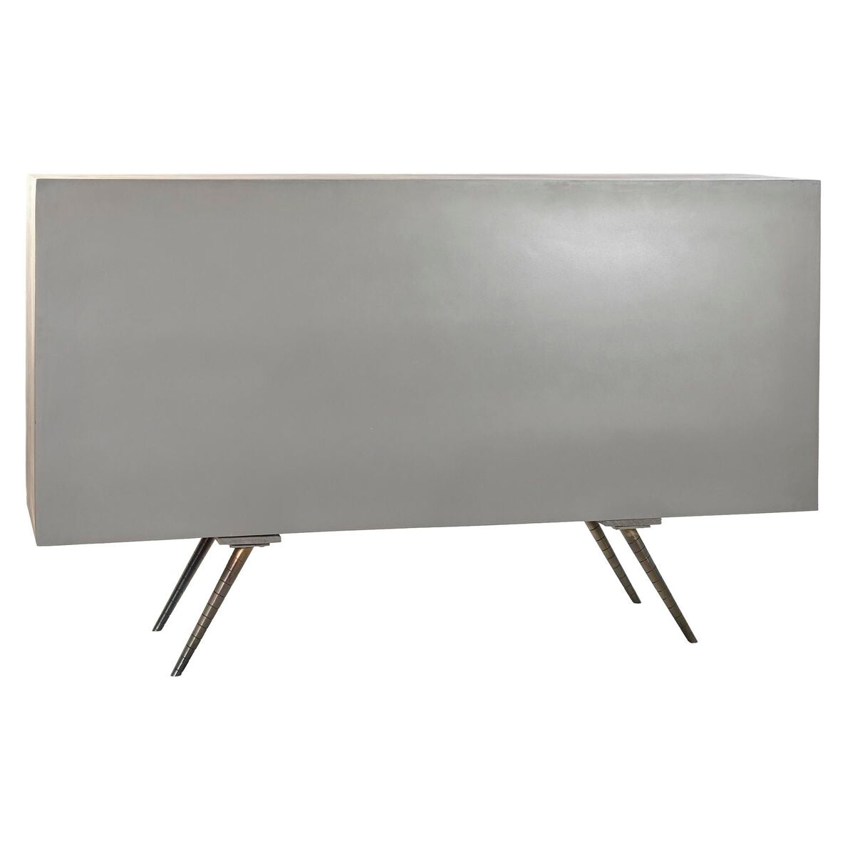 Atípico Aparador Home Decor Metal Gris Oro Blanco Mango Madera (152 x 43 x 84 cm)