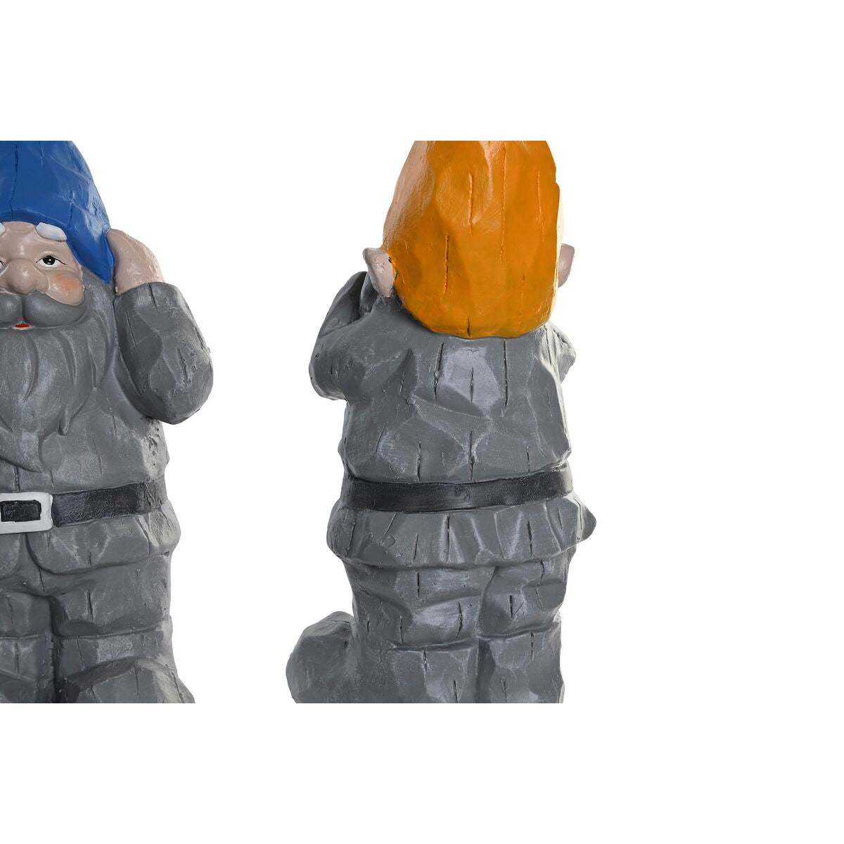 Lot de 3 Statuettes de Gnomes de Noël en Magnésium (25 x 18,3 x 48,2 cm) (3 Unités)