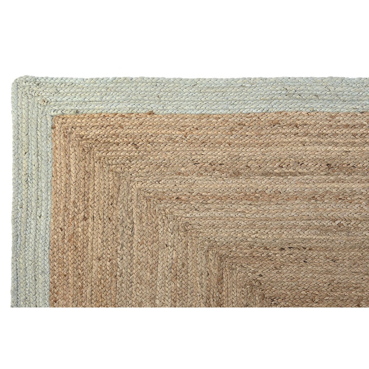 Alfombra DKD Home Decor Scandi Verde Marrón Claro Yute (200 x 290 x 1 cm)