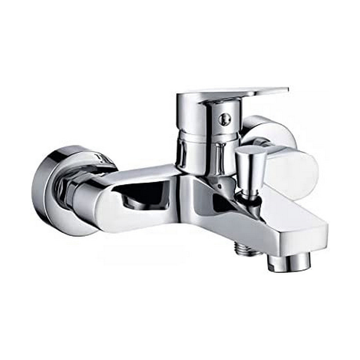 Mezclador de baño EDM Acero inoxidable Zinc Latón