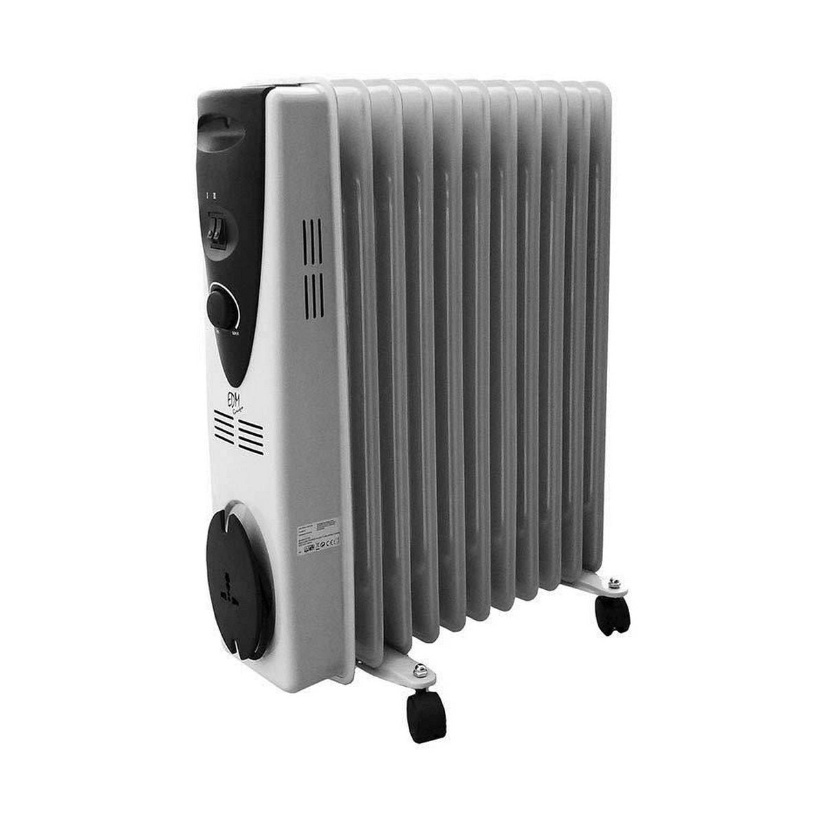 Radiador de Aceite (11 módulos) EDM 07123 Blanco 2500 W