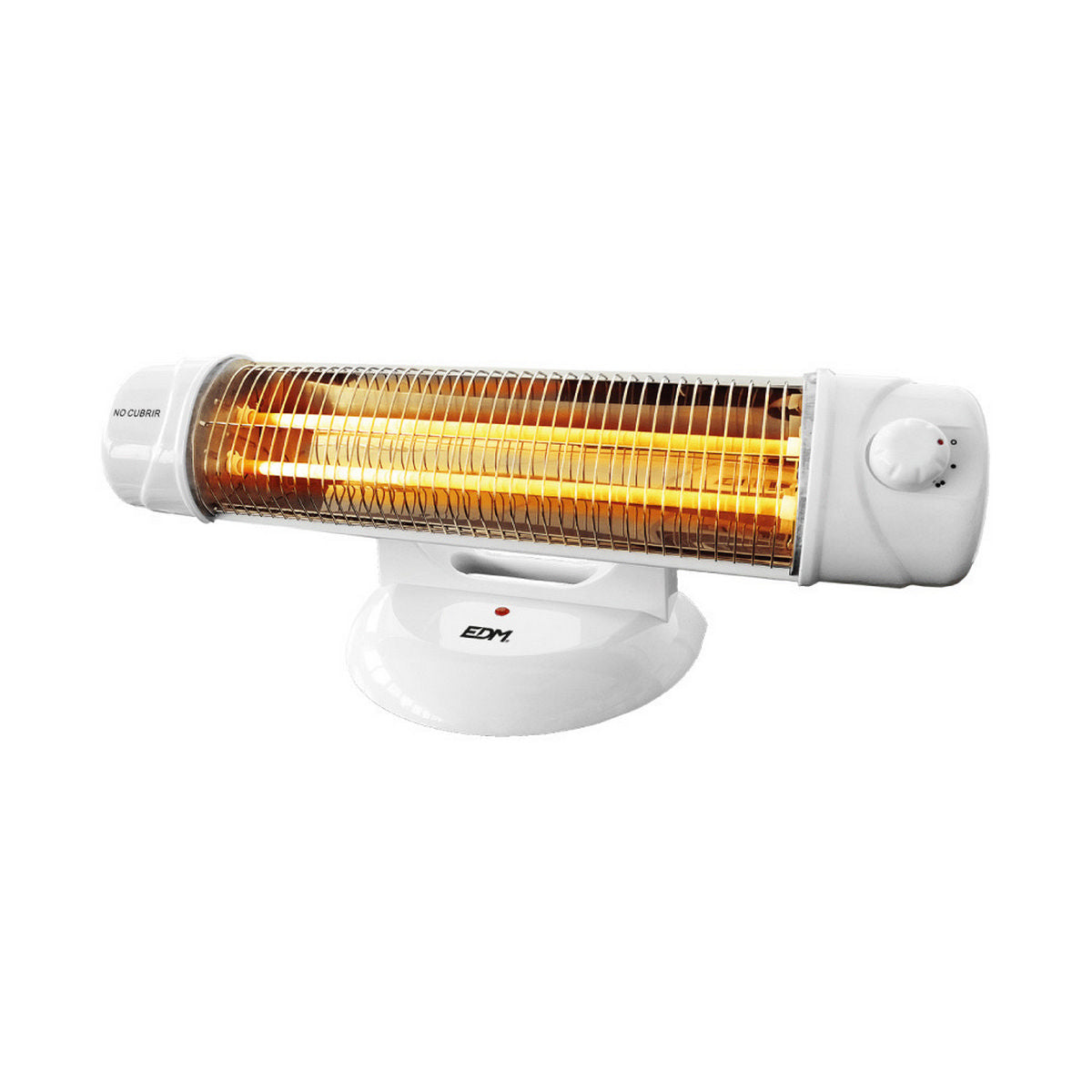 Calefactor auxiliar Cuarzo EDM 07131 600-1200 W Blanco