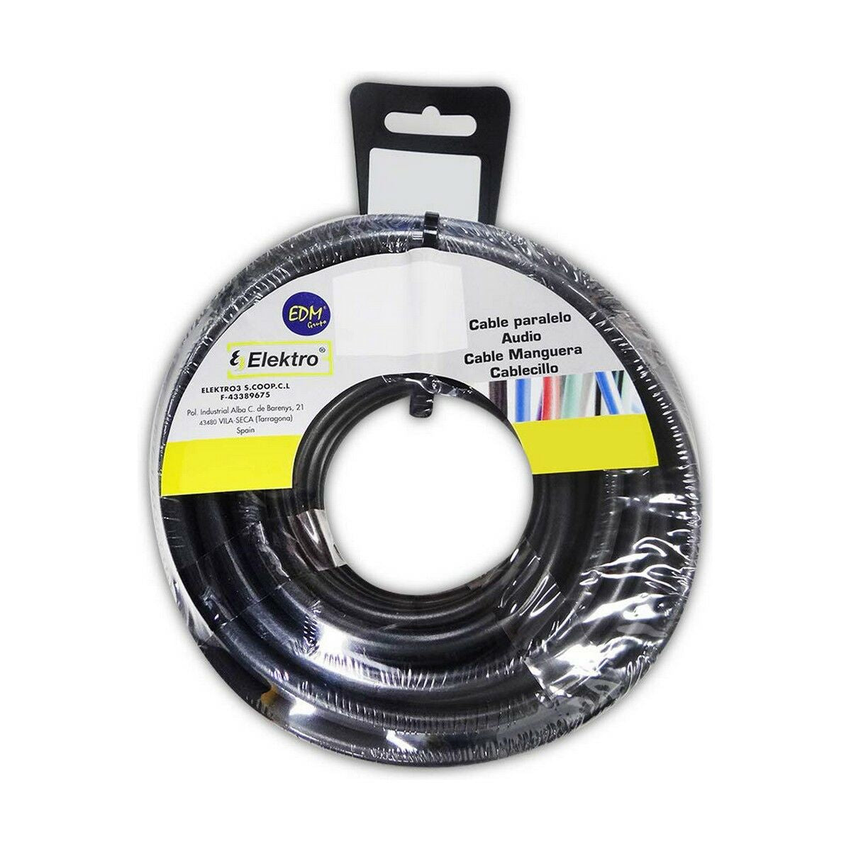 Cable EDM Negro 15m