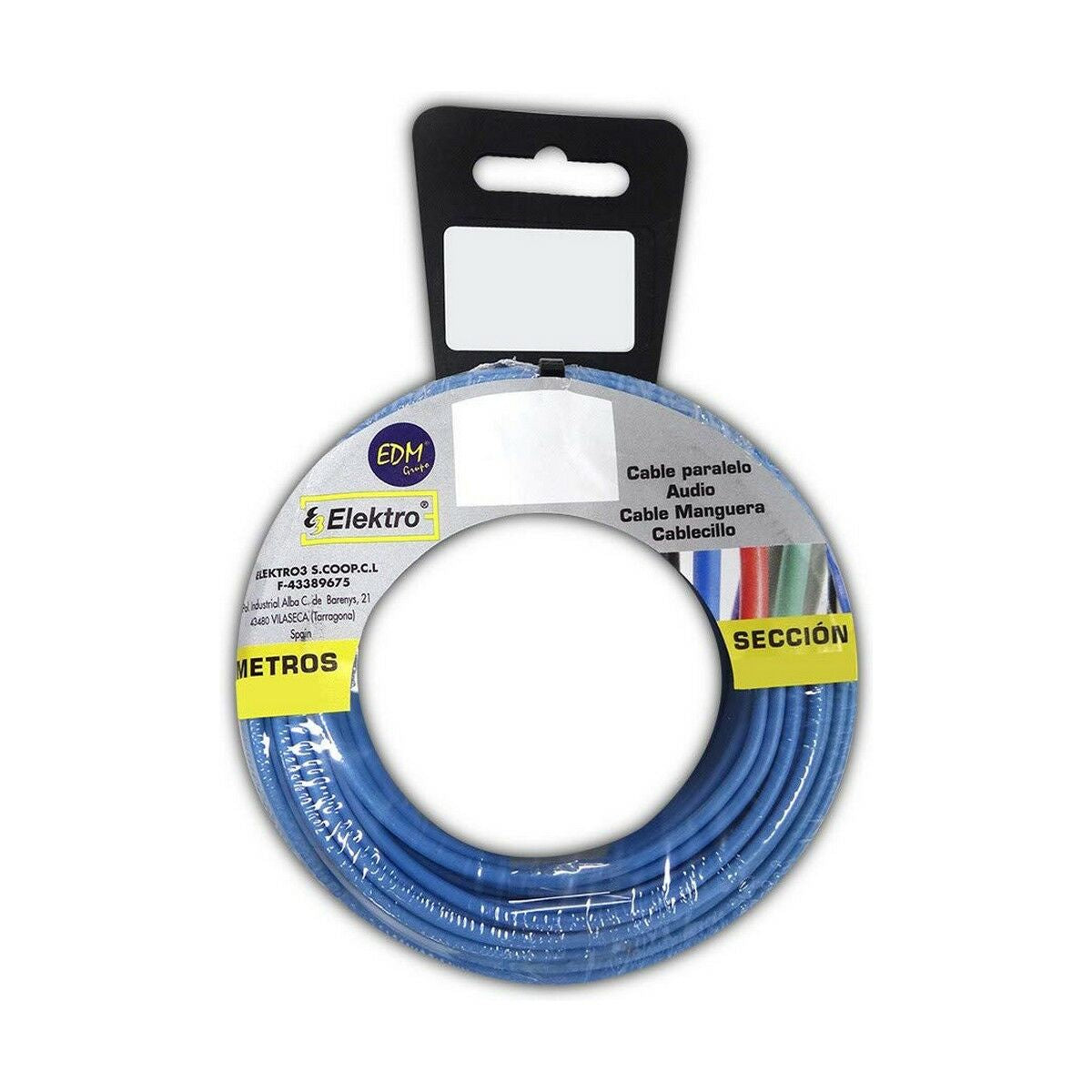 Cable EDM azul 50 m