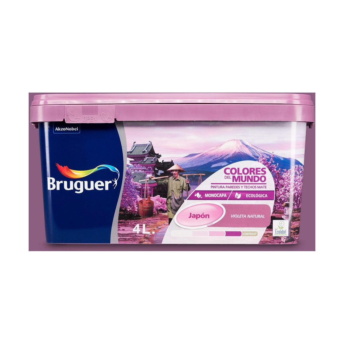 Pintura Bruguer Japón 4 L Violeta Natural