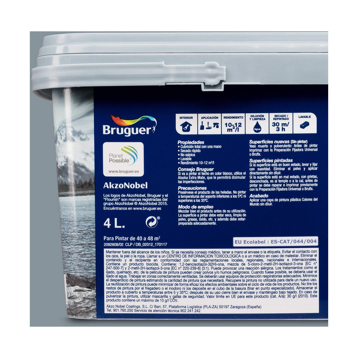 Peinture Bruguer Escandinavia 4 L