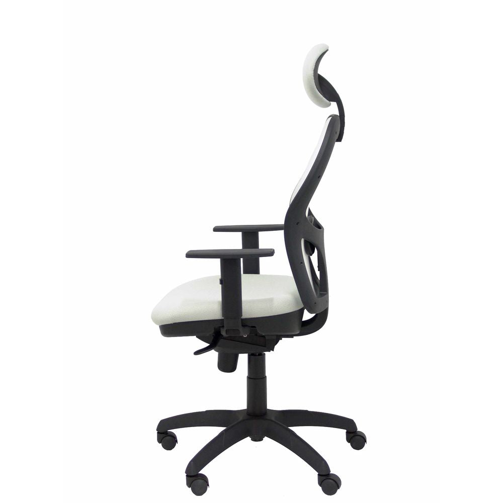 Office Chair with Headrest Jorquera P&C BALI40C Light Grey