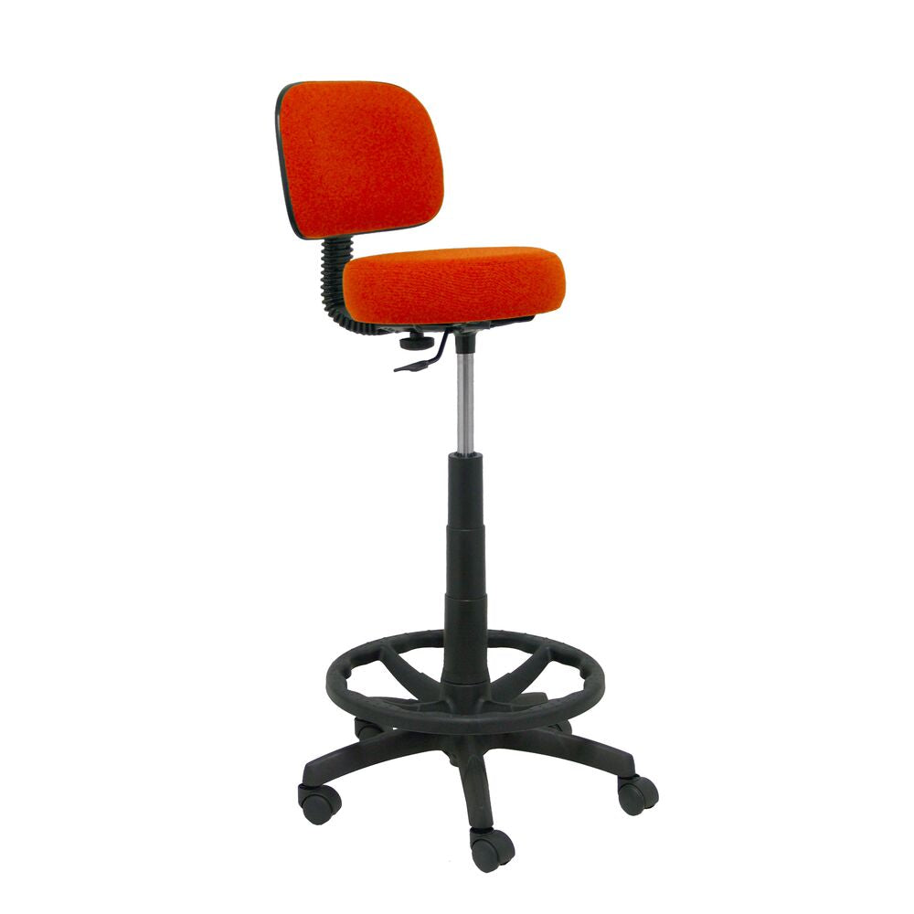 Tabouret ergonomique P&C Llanos bali Avec des roues Orange