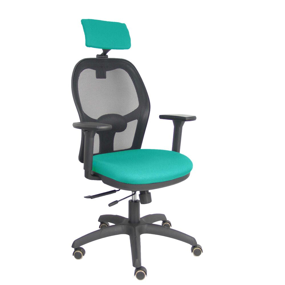 Silla de Oficina con Reposacabezas P&amp;C B3DRPCR Turquesa Verde Turquesa