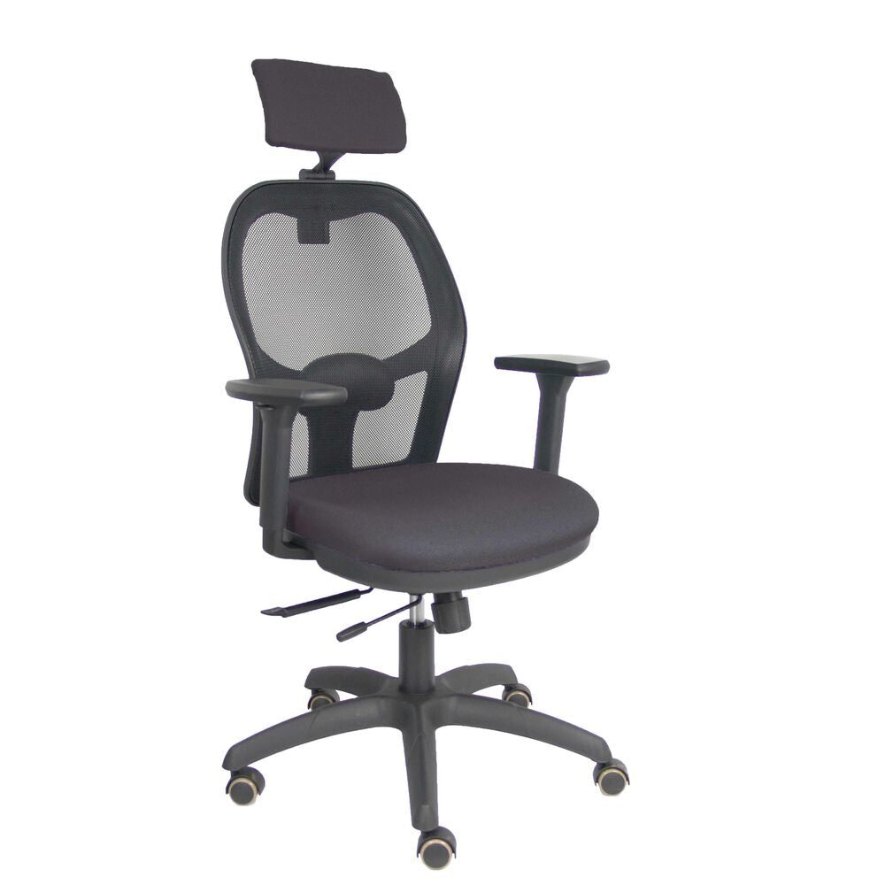 Silla de Oficina con Reposacabezas P&amp;C B3DRPCR Gris Oscuro