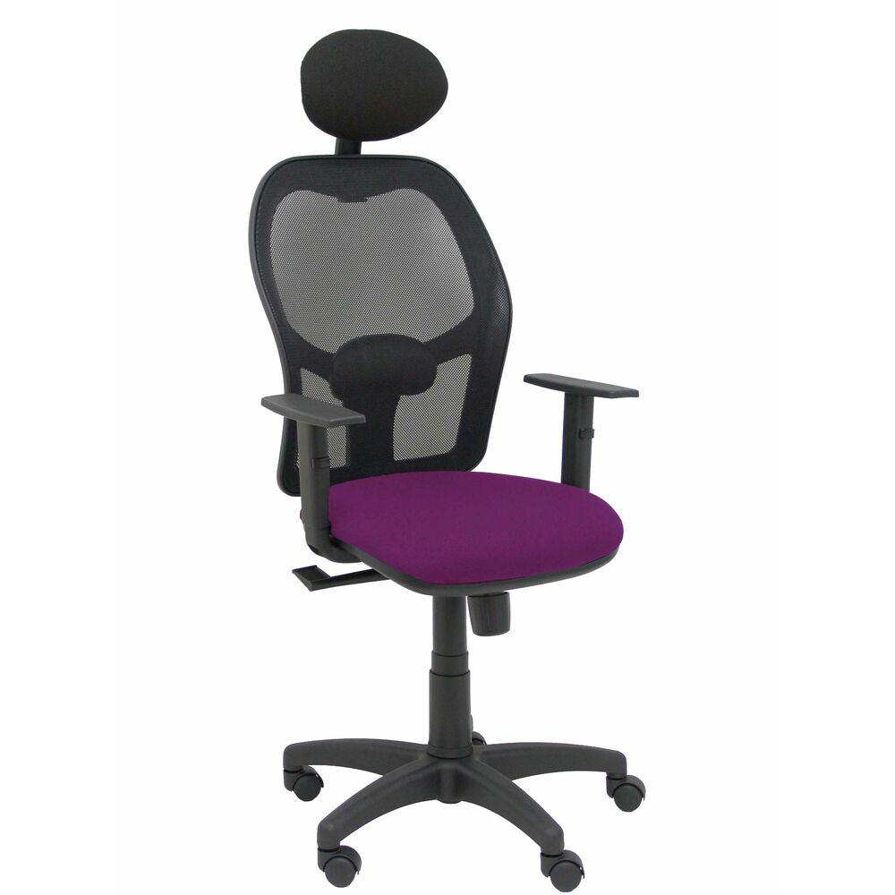 Silla de Oficina con Reposacabezas P&amp;C B10CRNC Morada