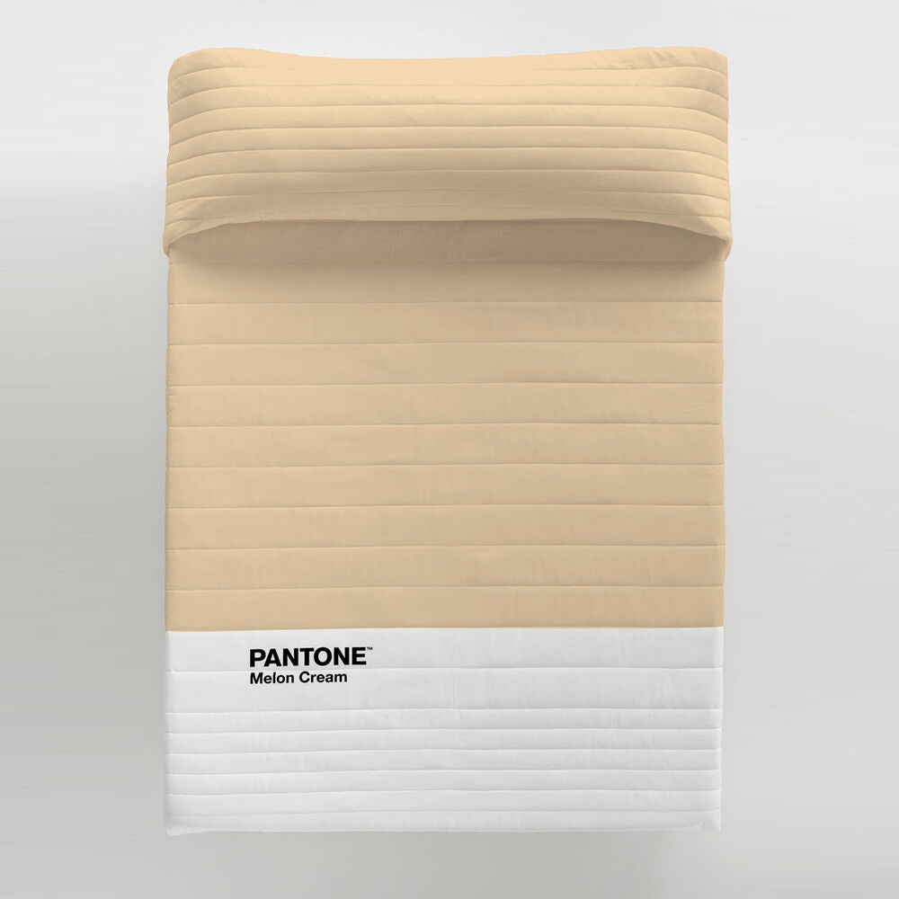 Colcha Pantone Crema Melón