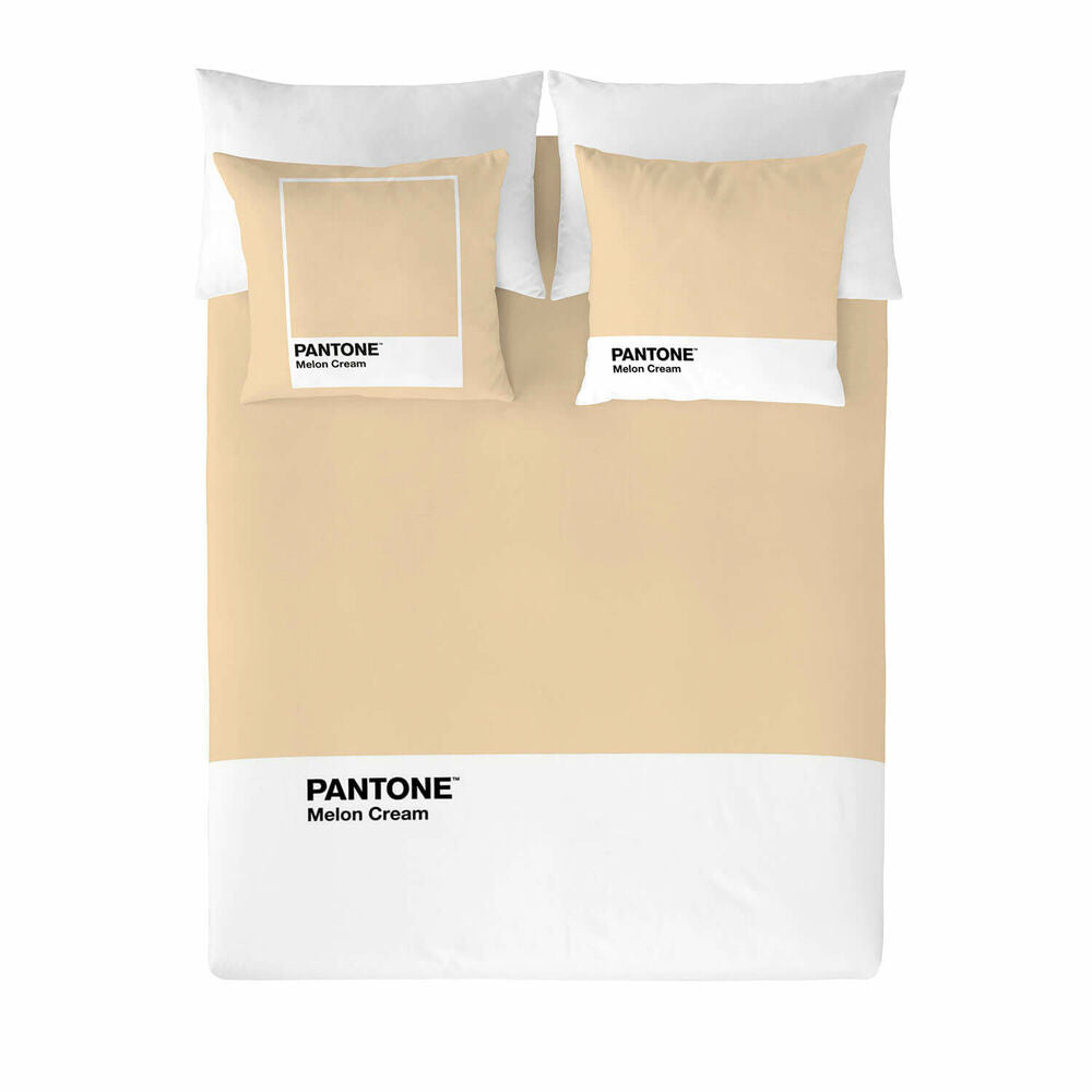 Funda nórdica Pantone Melon Cream (Cama de 135) (220 x 220 cm)