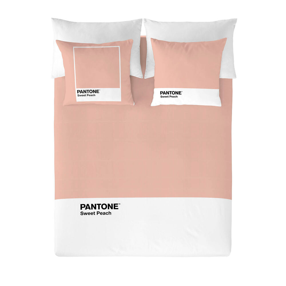 Funda nórdica Pantone Sweet Peach (Cama de 135) (220 x 220 cm)