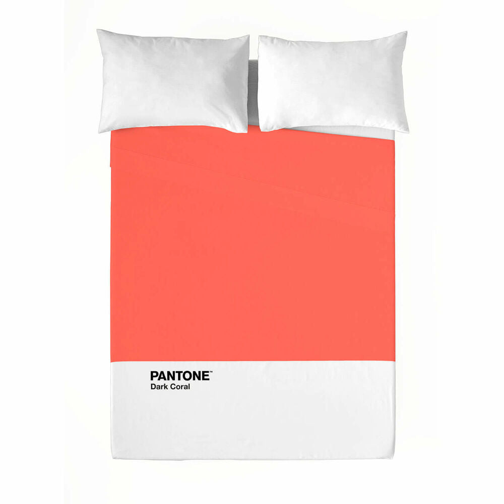 Hoja Pantone Dark Coral (Cama de 180)