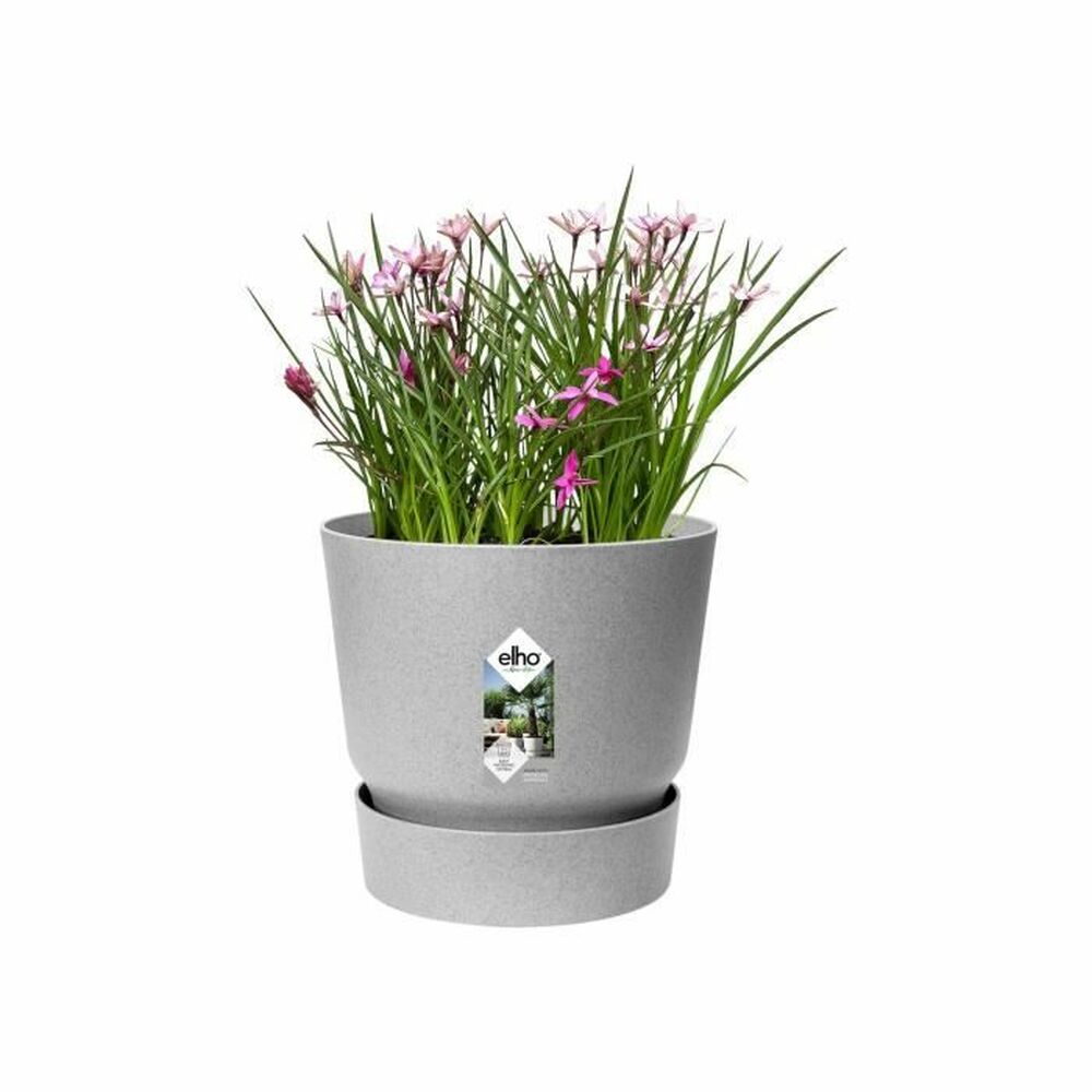 Pot de Fleurs Plastique Gris Elho Greenville Ø 24,48 cm