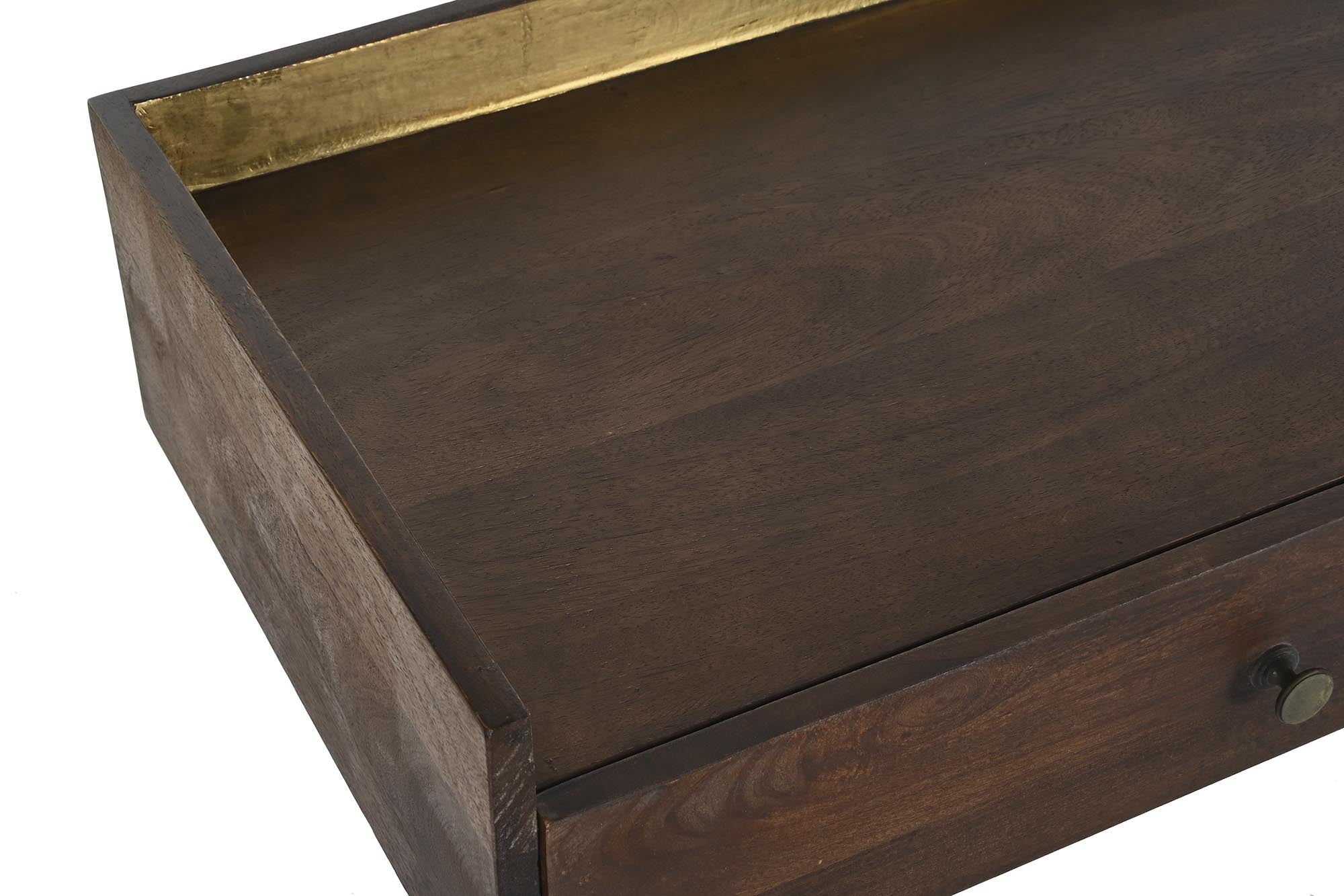 Console DKD Home Decor Metal Mango wood Modern (120 x 40 x 76 cm)