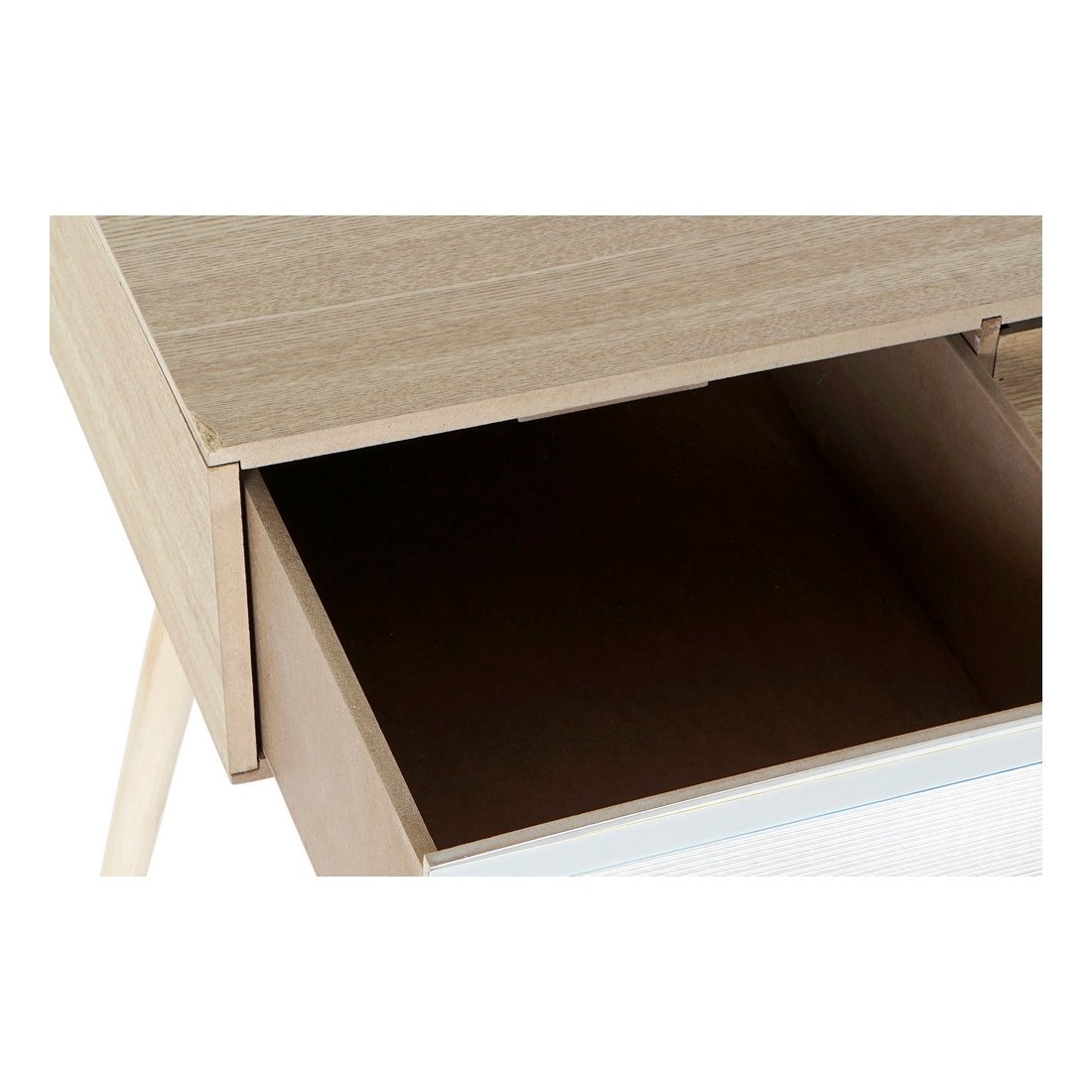 Bureau Scandinave Bois et Blanc - Design et Ergonomie