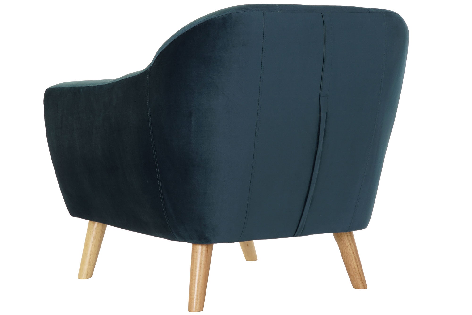 Scandinavian Design Armchair Velvet Turquoise Home Decor Turquoise Polyester Rubberwood (83 x 80 x 81 cm) 