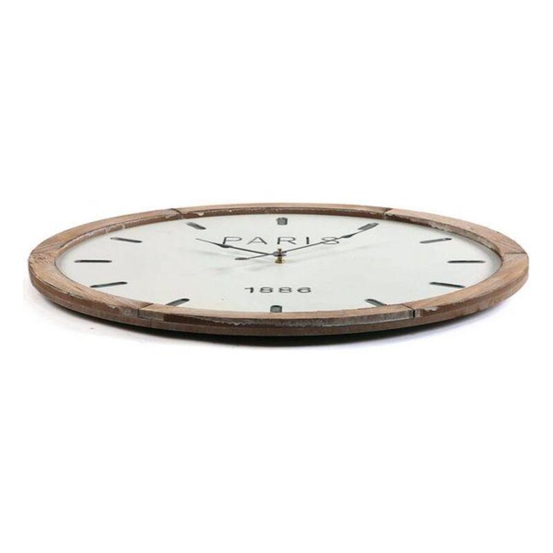 Paris wooden wall clock